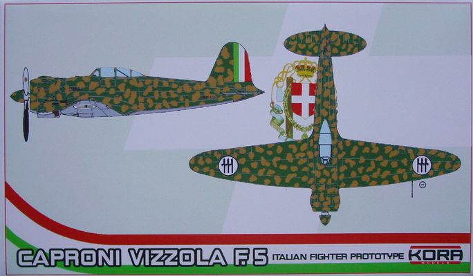 Caproni-Vizzola F.5 prototype fighter